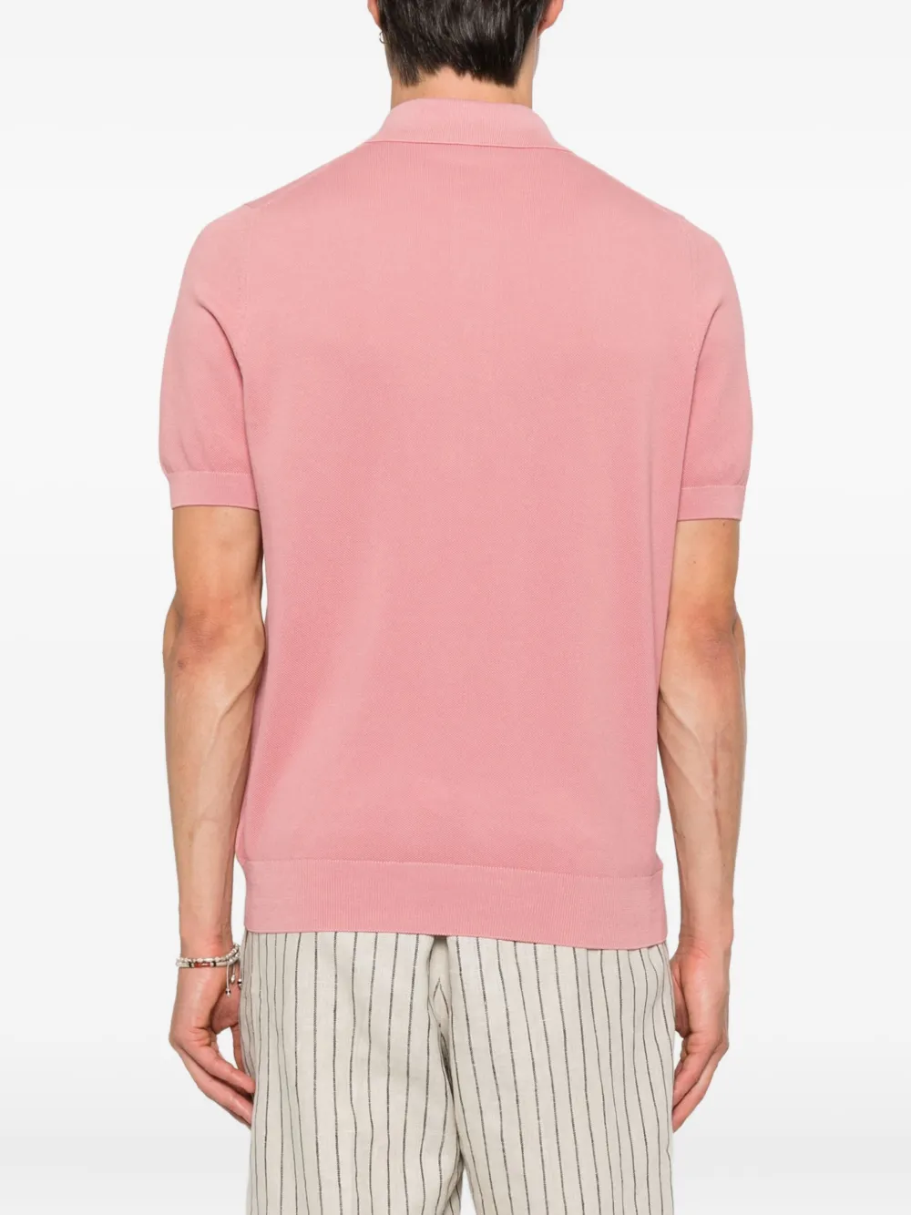 Gran Sasso Poloshirt met korte mouwen Roze