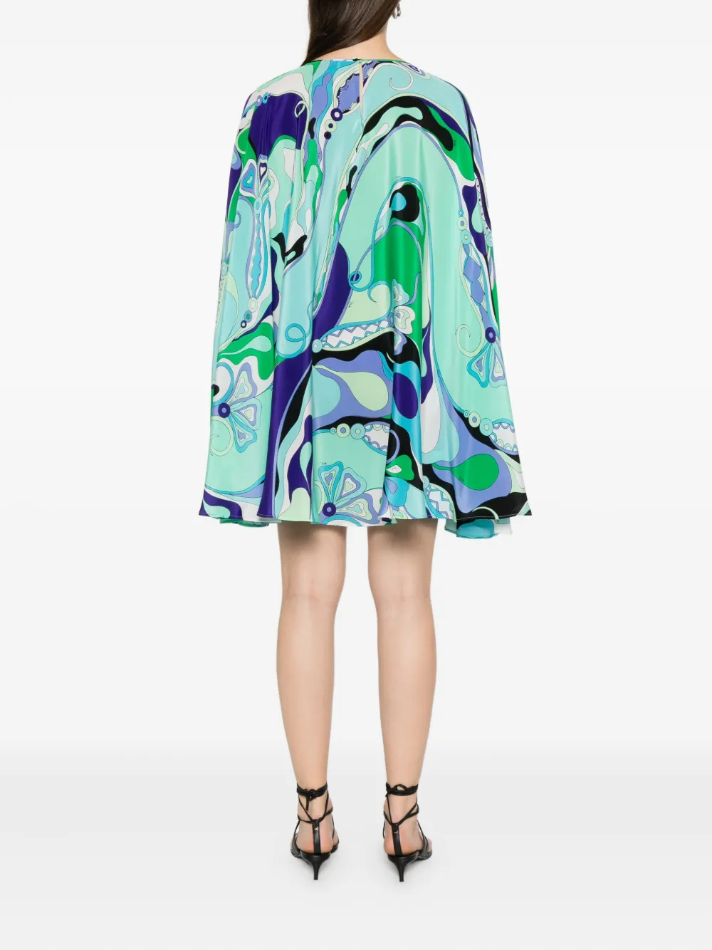 PUCCI Mini-jurk met print Groen