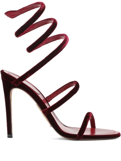René Caovilla leather sandals