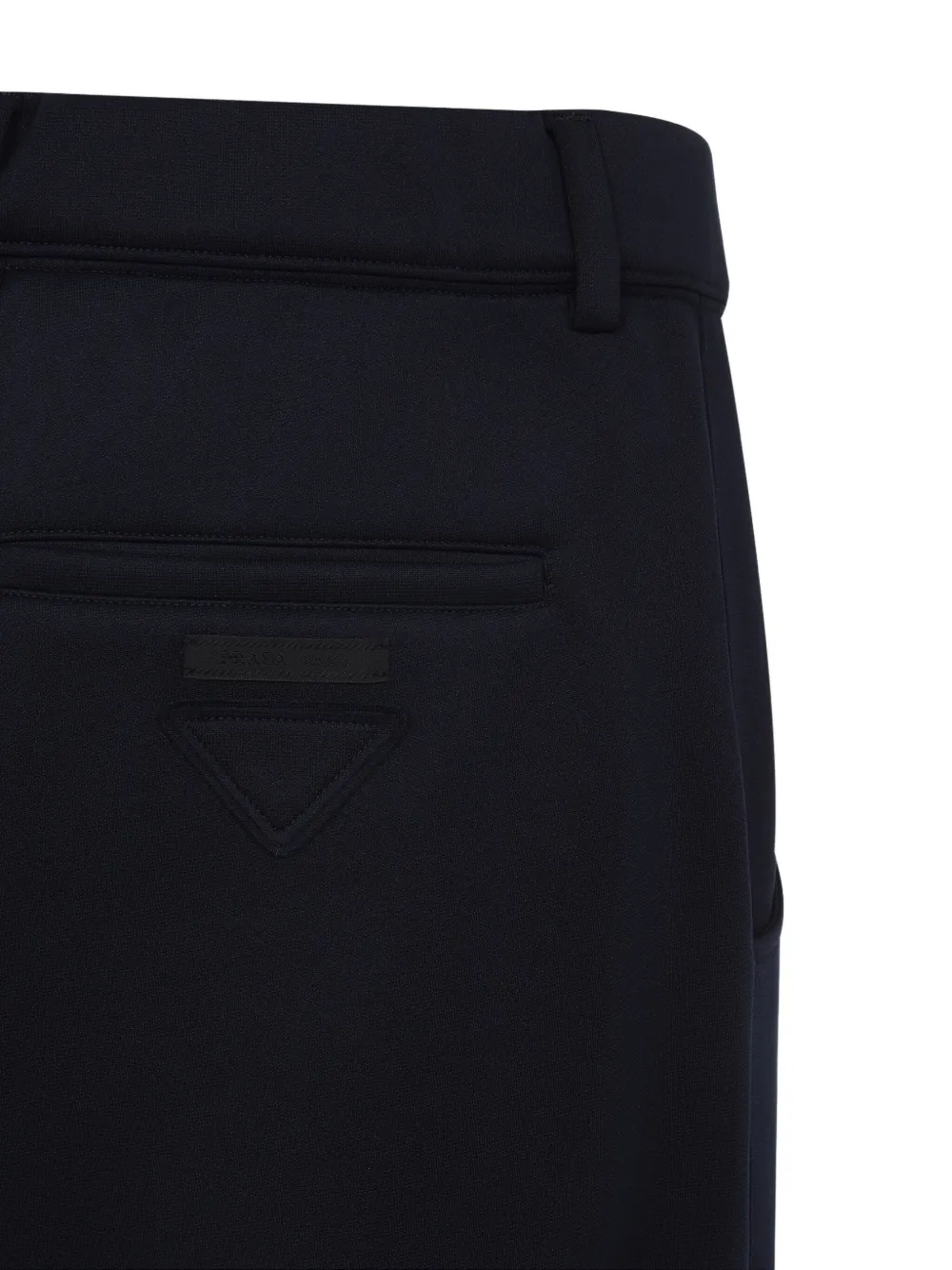 Prada Straight broek Blauw