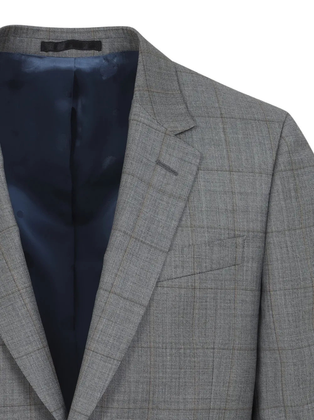 Paul Smith Grey Wool-blend Suit With Tailored Fit In Gray