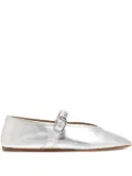 Le Monde Beryl Stella metallic-finish ballet flats - Silver