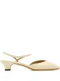 Le Monde Beryl 35mm ankle-strap heeled pumps - Neutrals
