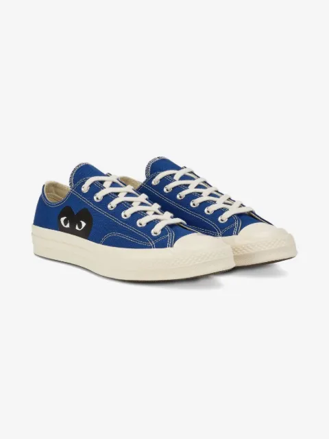 Comme Des Garçons Play Kids X Coverse heart-print low-top sneakers