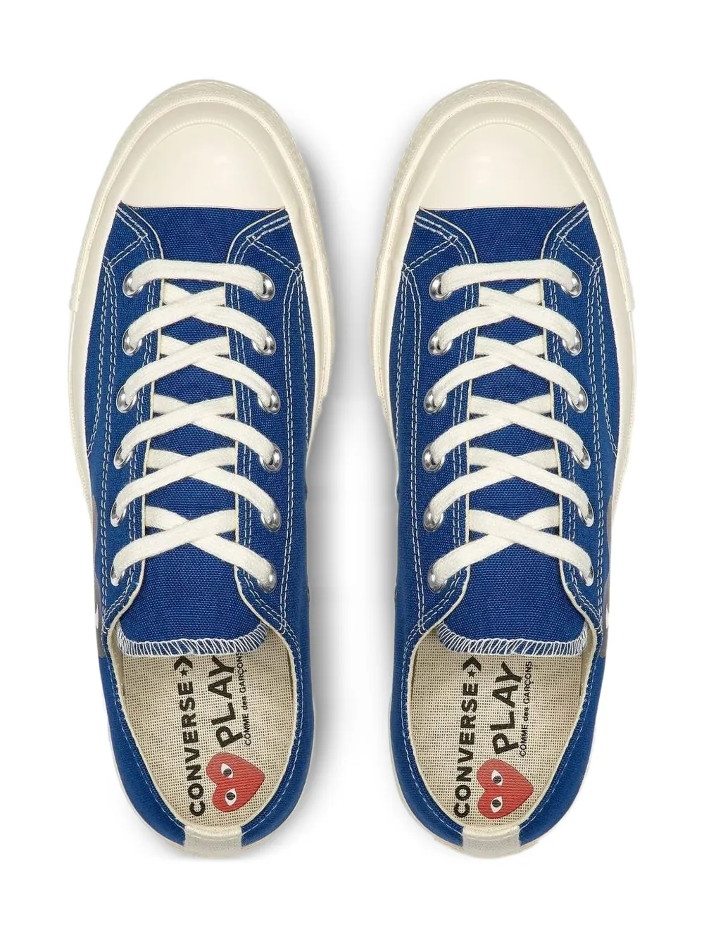 Comme Des Garçons Play x Converse Chuck Taylor 70's heart-logo low-top sneakers Blue