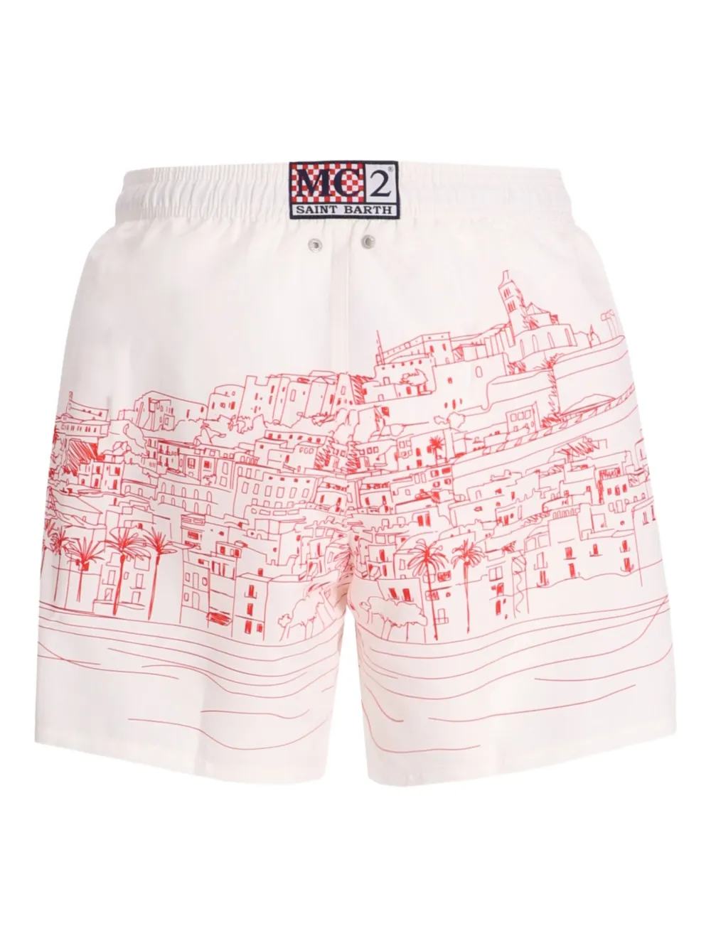 MC2 Saint Barth landscape-printed swim shorts | Swim & Board Shorts | Image 2