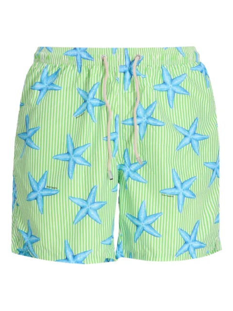MC2 Saint Barth starfish-print swim shorts
