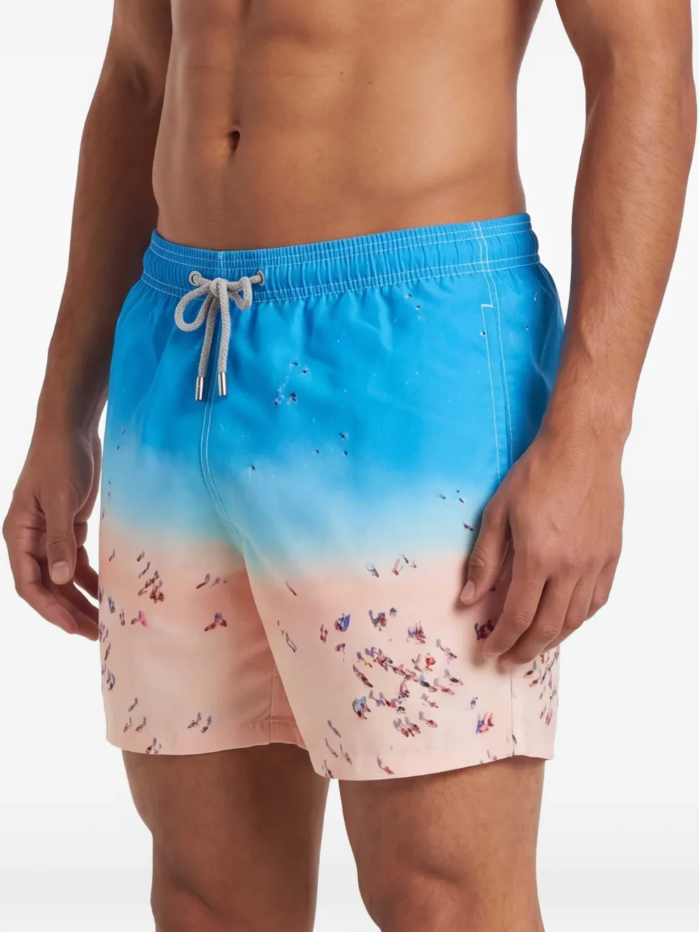 MC2 Saint Barth Zwembroek met print Blauw