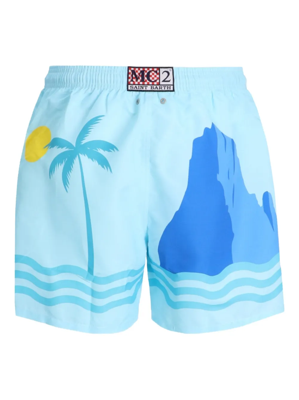 MC2 Saint Barth graphic-print swim shorts | Swim & Board Shorts | Image 2