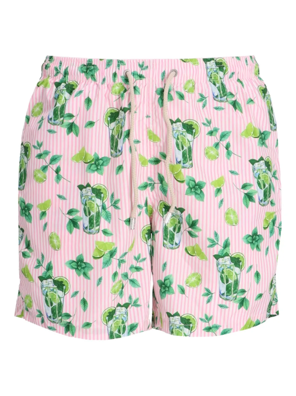 MC2 Saint Barth striped swim shorts | Pink | Image 1