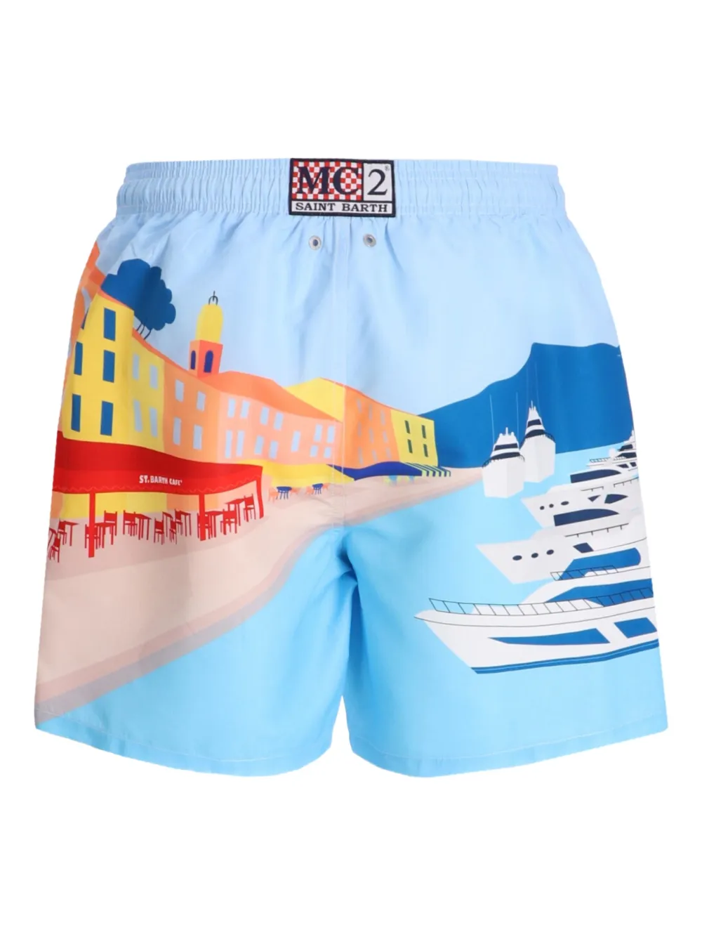 MC2 Saint Barth graphic-print swim shorts | Swim & Board Shorts | Image 2