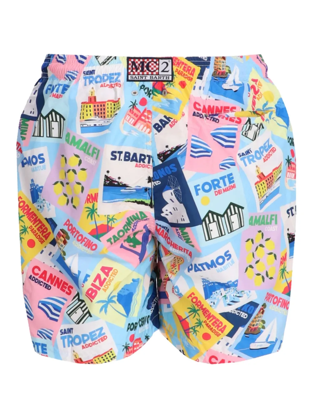 MC2 Saint Barth graphic-print swim shorts | Swim & Board Shorts | Image 2