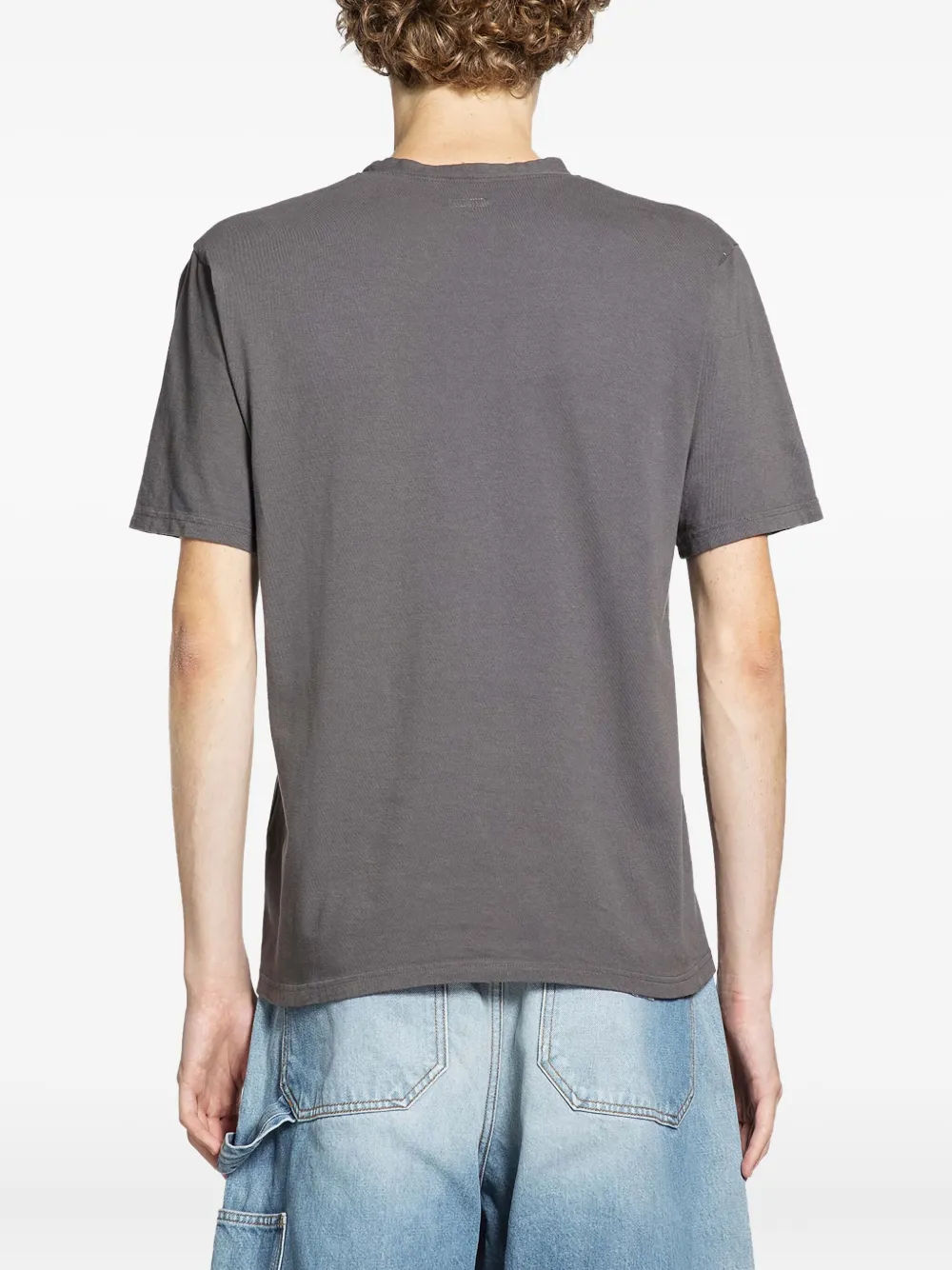 KAPITAL T-shirt met grafische print Grijs