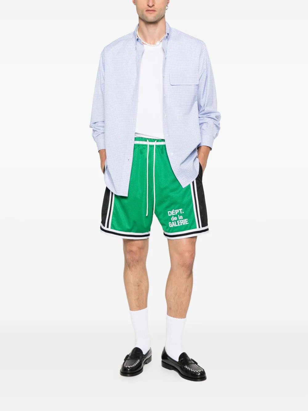 GALLERY DEPT. French-logo mesh shorts | Track & Running Shorts | Image 2