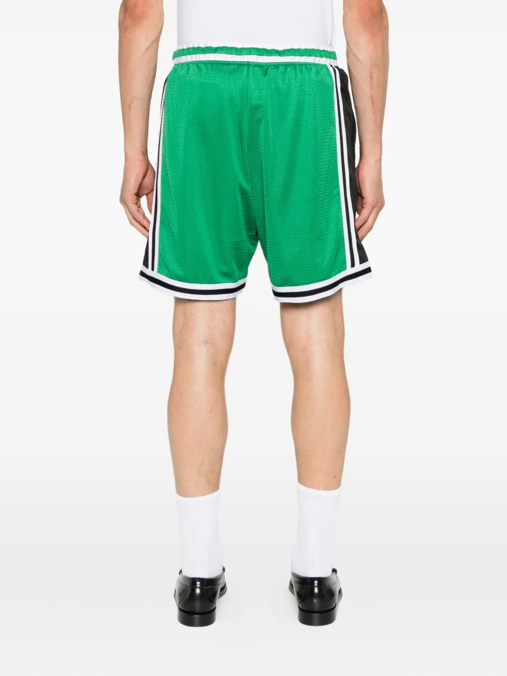 GALLERY DEPT. Mesh shorts met French-logo Groen