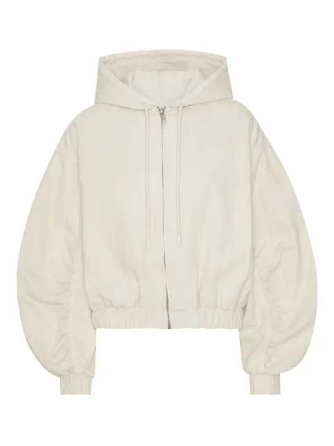 ROTATE BIRGER CHRISTENSEN balloon-sleeve hooded jacket