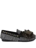 Kurt Geiger London Pom-pom flats - Black