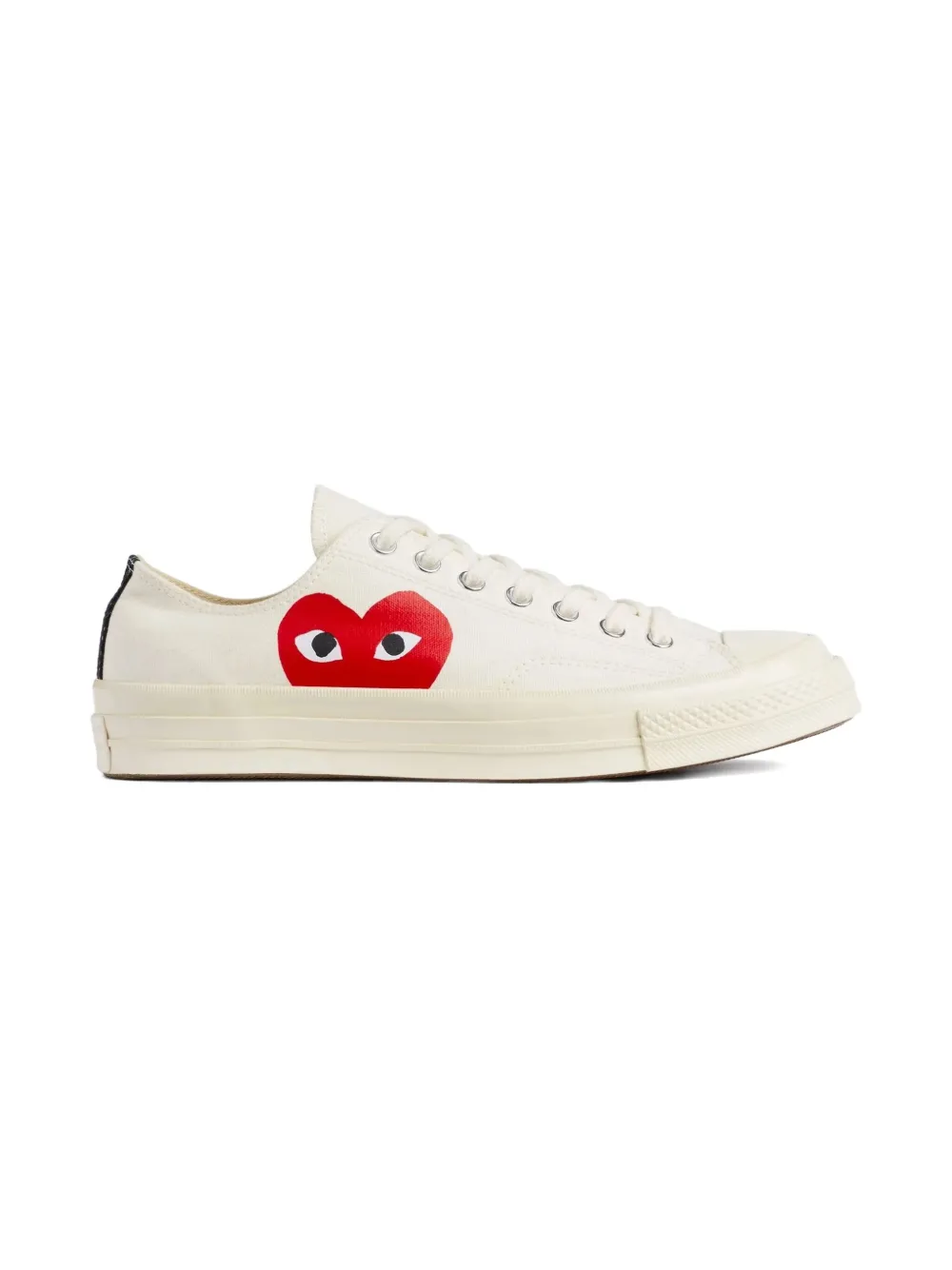 Comme Des Garçons Play x Converse Chuck 70 heart-logo low-top sneakers Neutrals