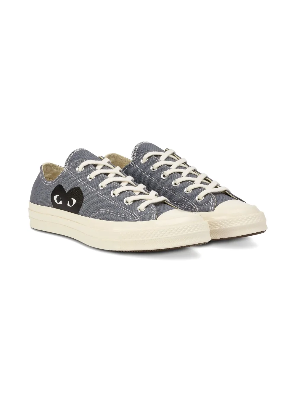Comme Des Garçons Play x Converse Chuck 70 heart-logo low-top sneakers Grey