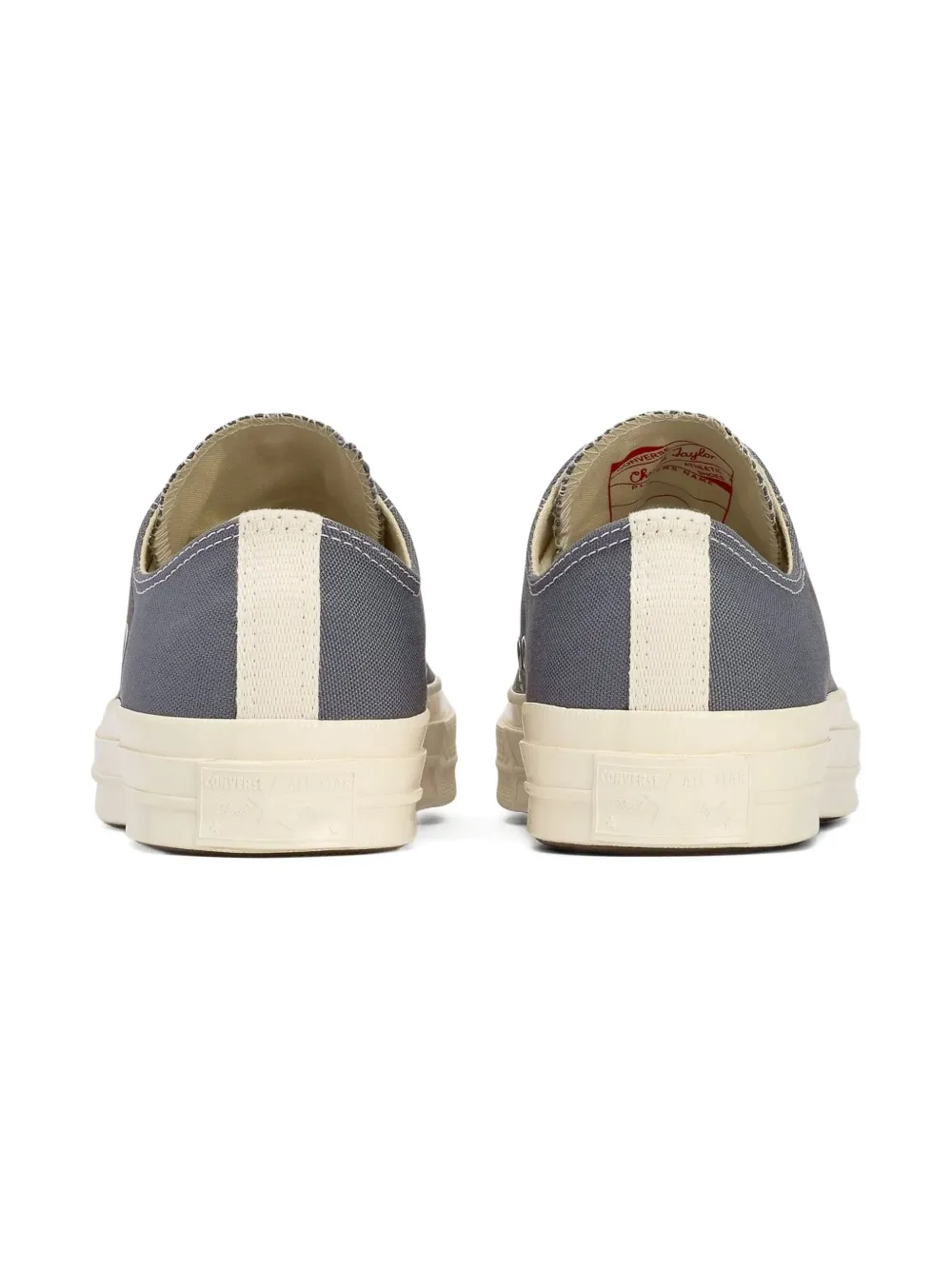 Comme Des Garçons Play x Converse Chuck 70 heart-logo low-top sneakers Grey