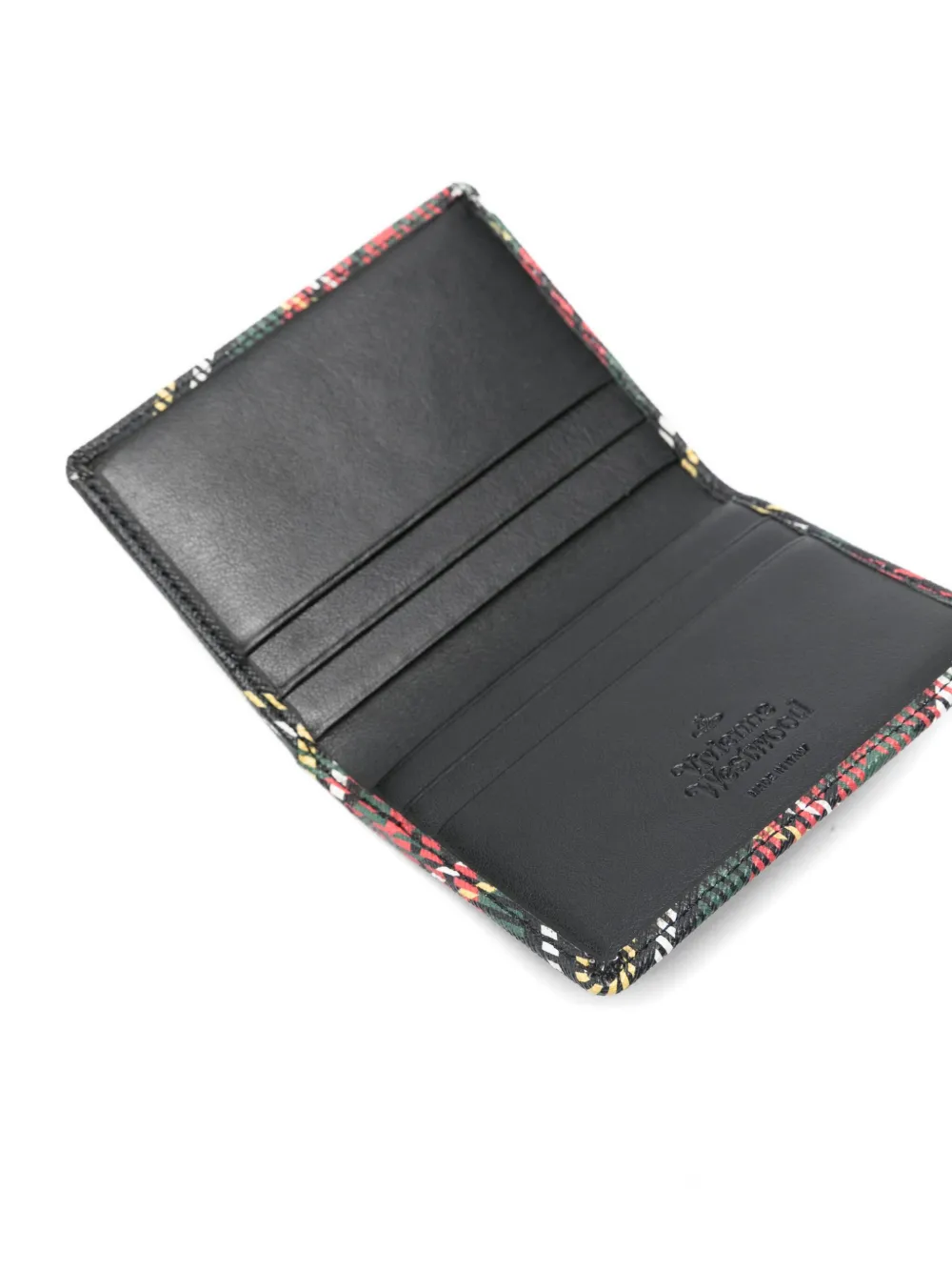 Vivienne Westwood Tartan-plaid Cardholder In Multi