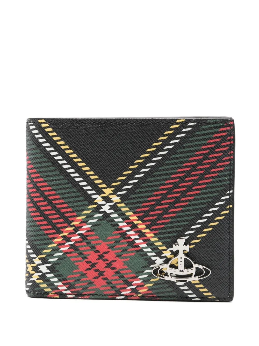 Vivienne Westwood tartan-plaid cardholder | Green | Image 1