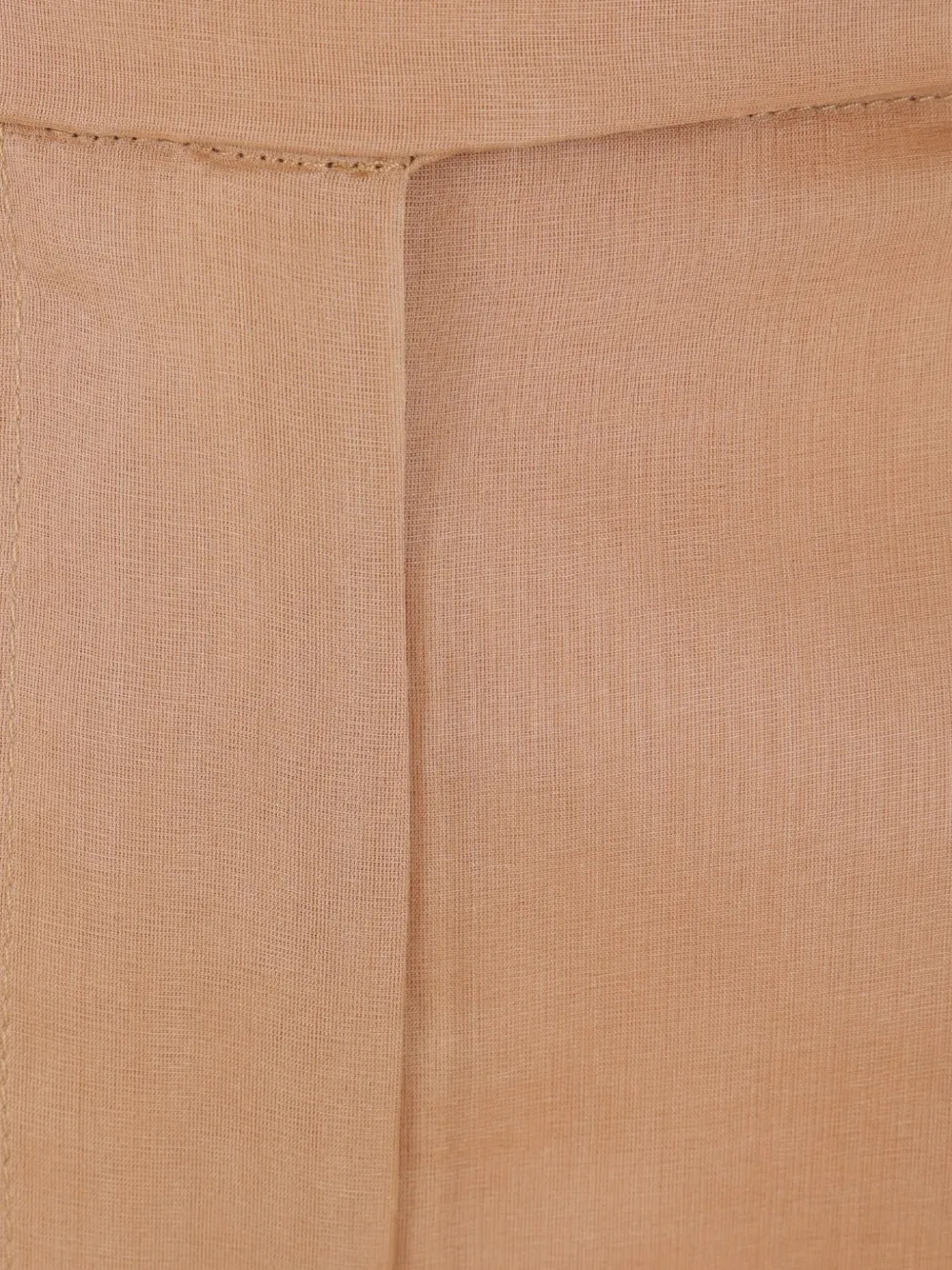 Max Mara Organza geplooide broek Bruin