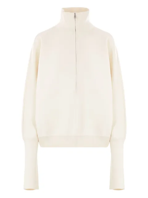 Max Mara sweat à logo brodé