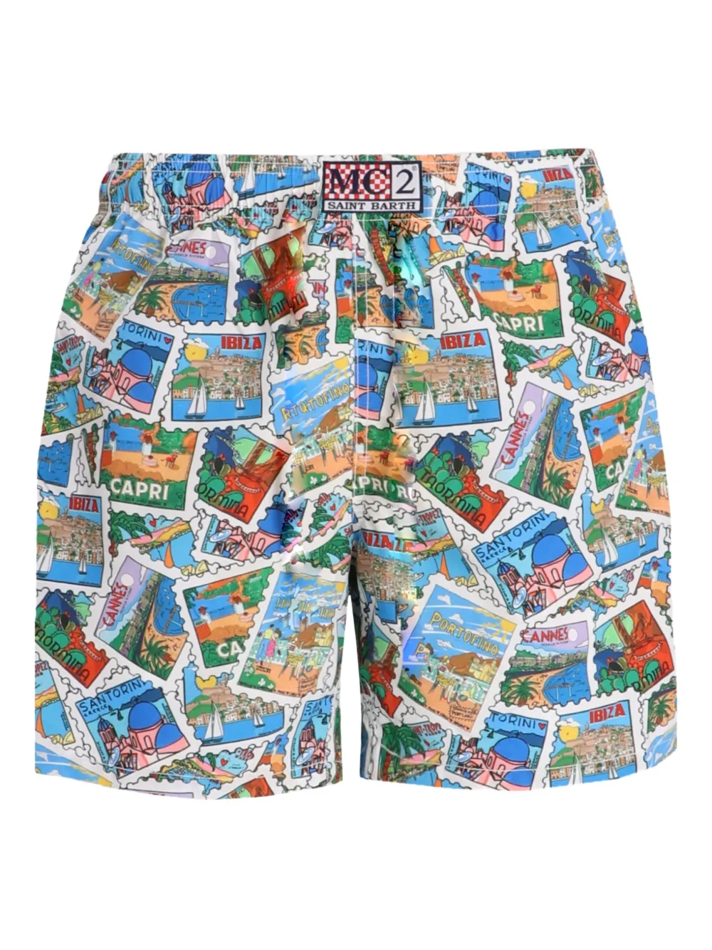 MC2 Saint Barth postcard-print swim shorts | Swim & Board Shorts | Image 2