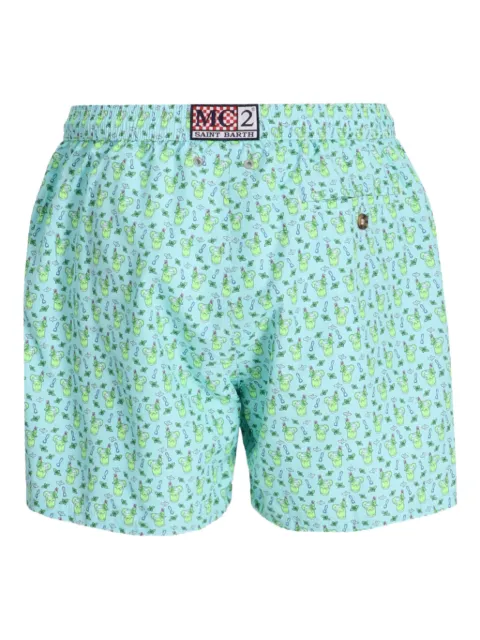 MC2 Saint Barth graphic-print swim shorts
