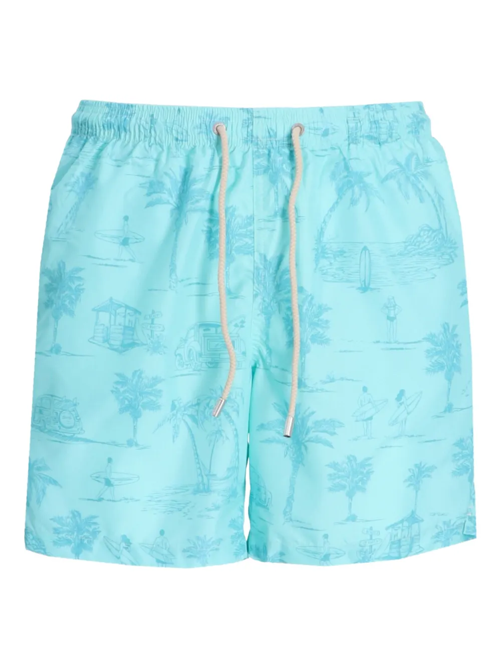 MC2 Saint Barth printed swim shorts | Blue | Image 1