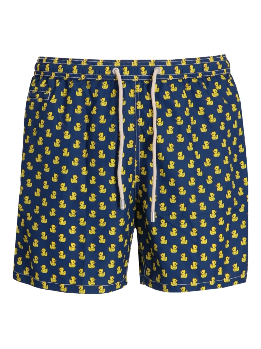 MC2 Saint Barth Zwembroek met rubberen eend-print Blauw