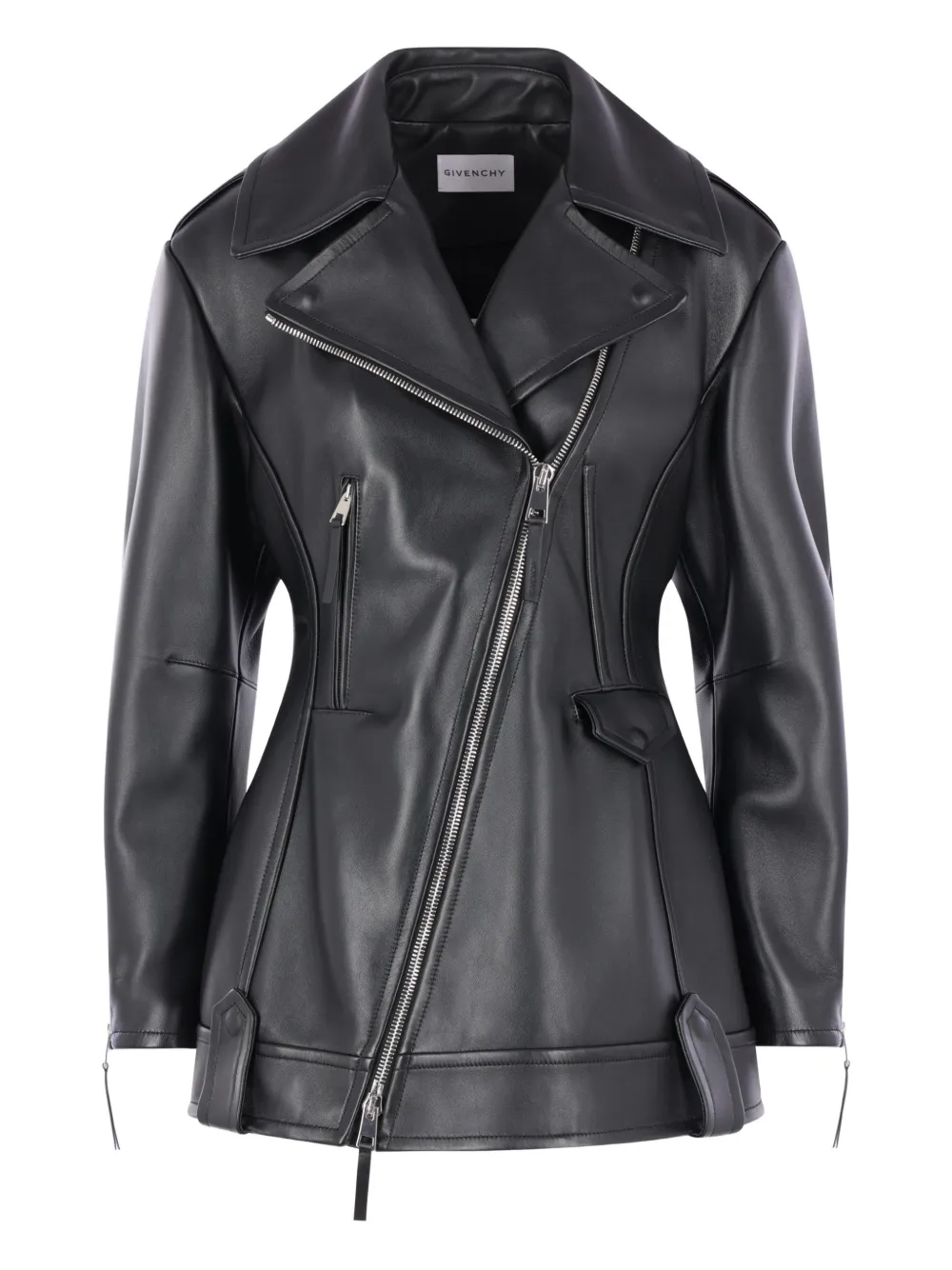 Givenchy leather biker jacket | Black | Image 1