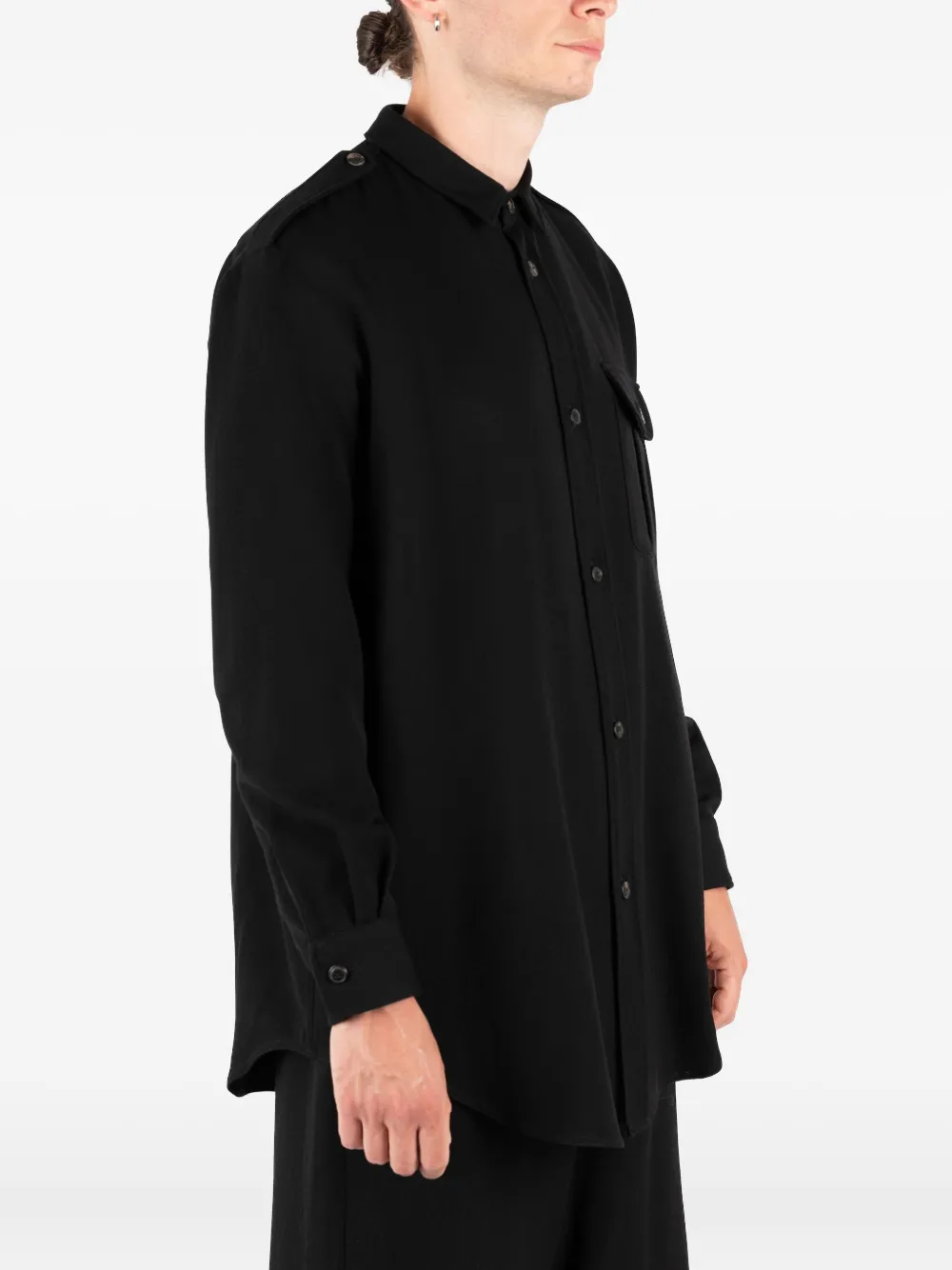 Société Anonyme Marr shirt met knoopsluiting Zwart