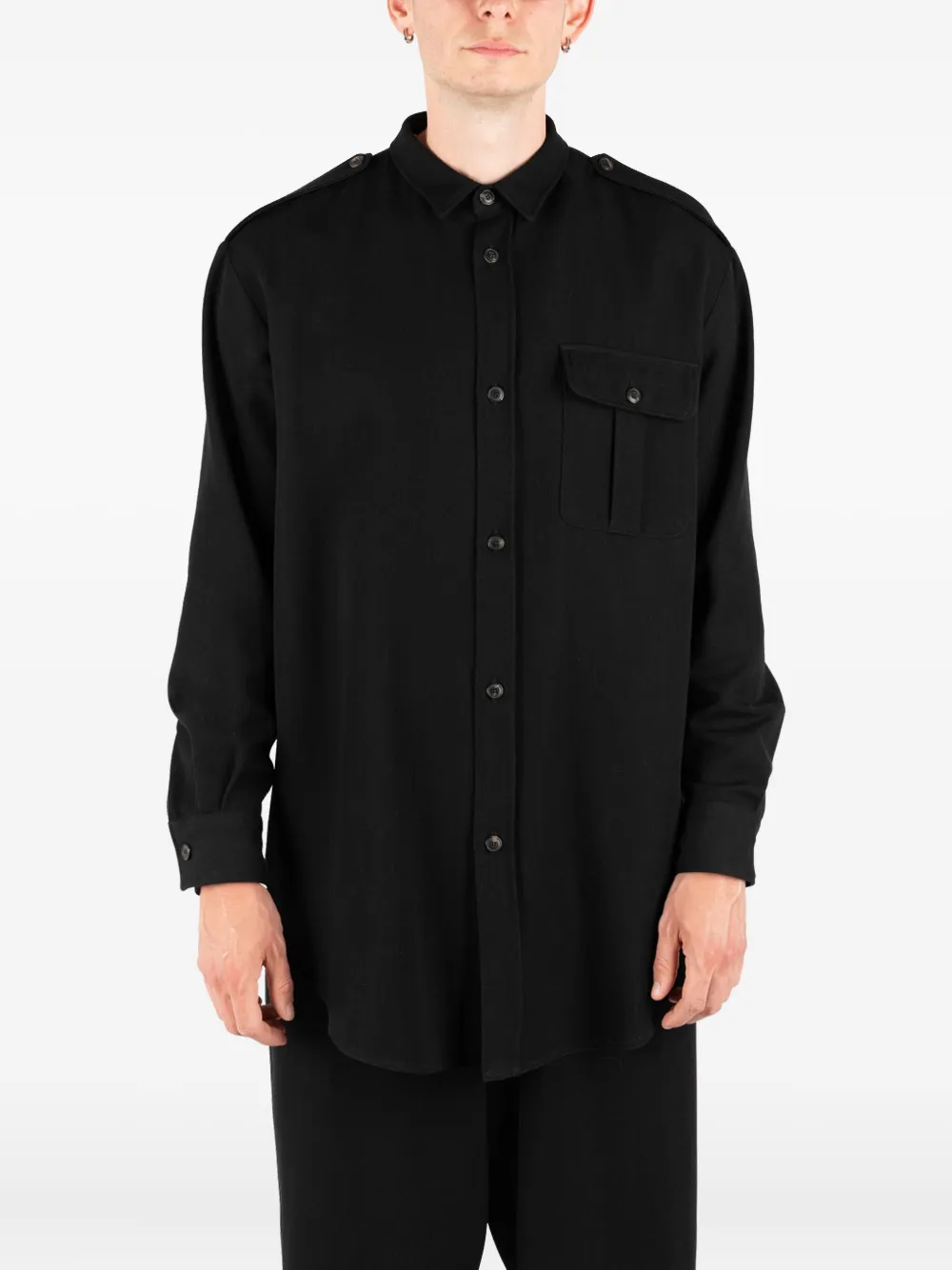 Société Anonyme Marr button-fastening shirt | Black | Image 1