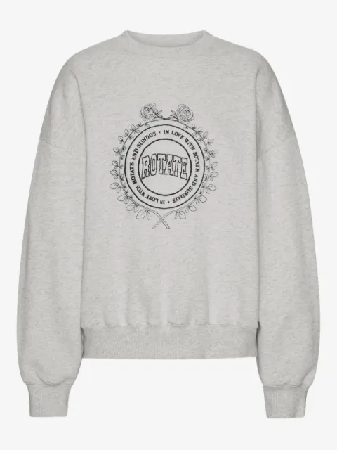 ROTATE BIRGER CHRISTENSEN sweat à logo brodé