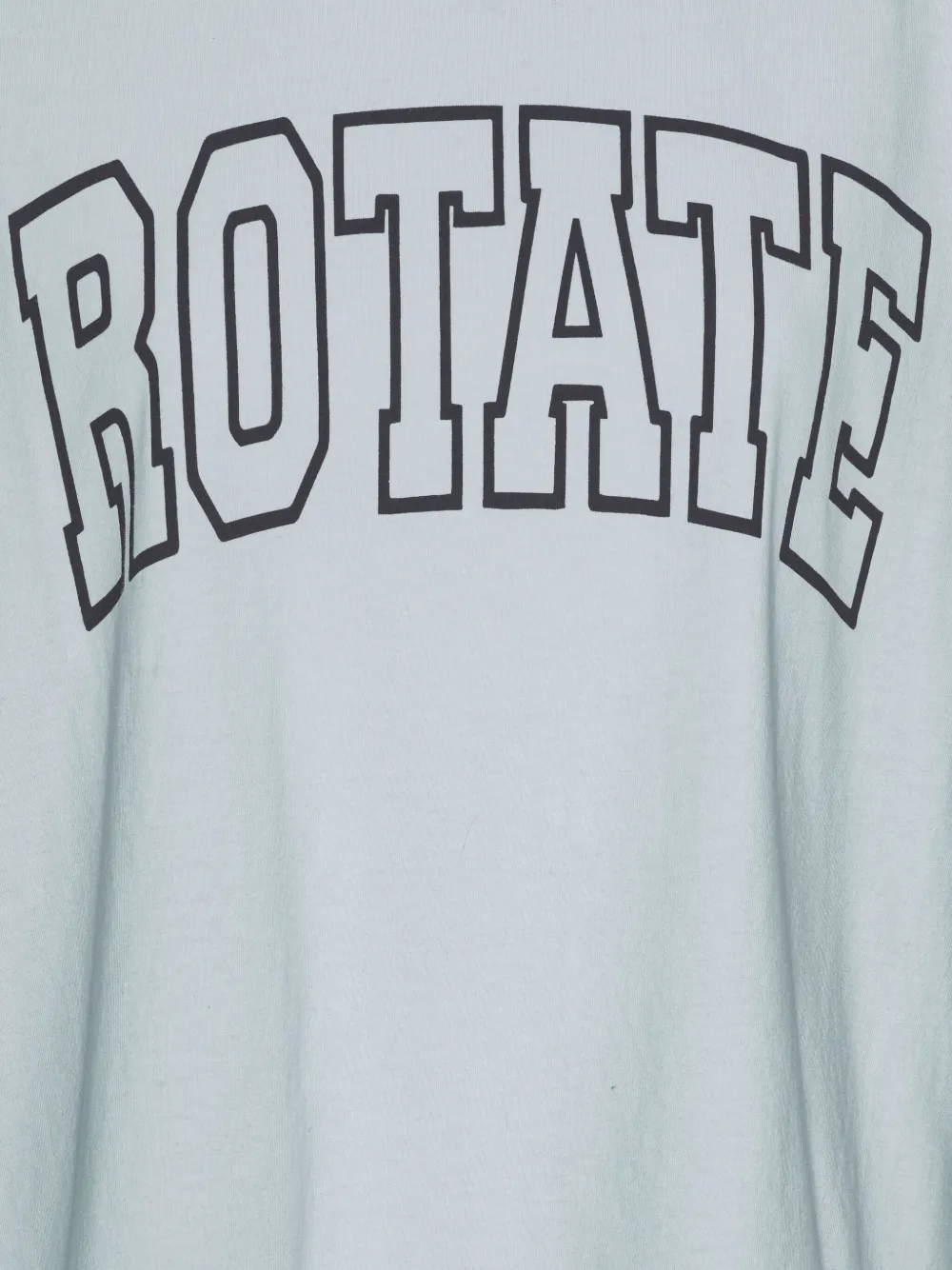 ROTATE BIRGER CHRISTENSEN logo-print T-shirt Blauw