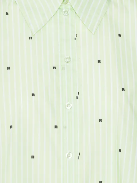 ROTATE BIRGER CHRISTENSEN striped poplin shirt