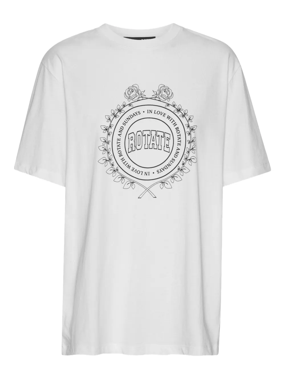 ROTATE BIRGER CHRISTENSEN logo print T-shirt Wit