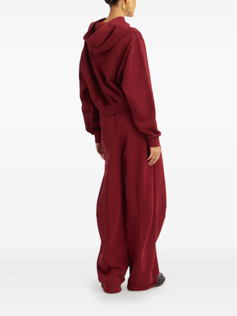 ROTATE BIRGER CHRISTENSEN elasticated track pants Rood