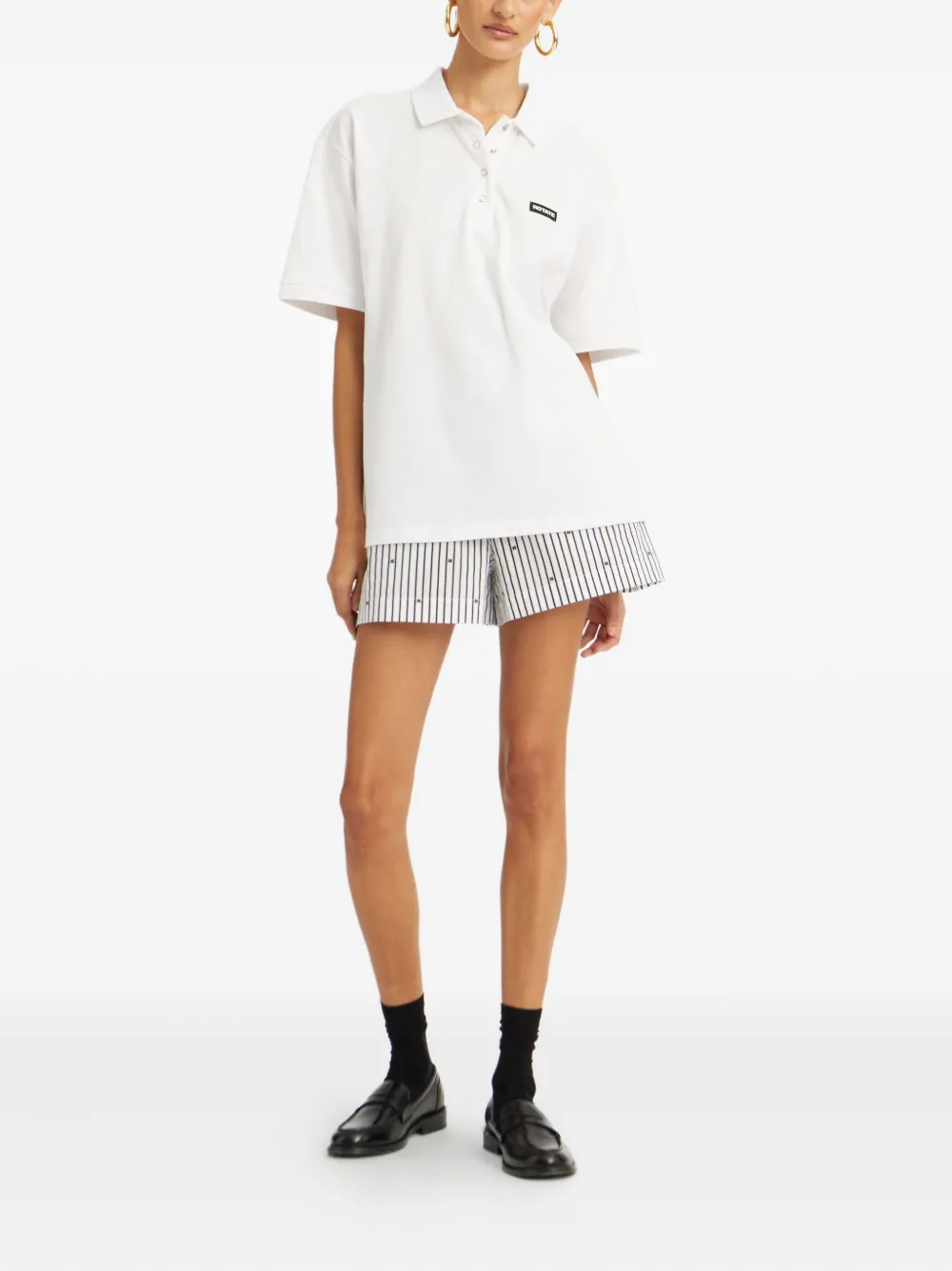 ROTATE BIRGER CHRISTENSEN striped shorts | Shorts | Image 2