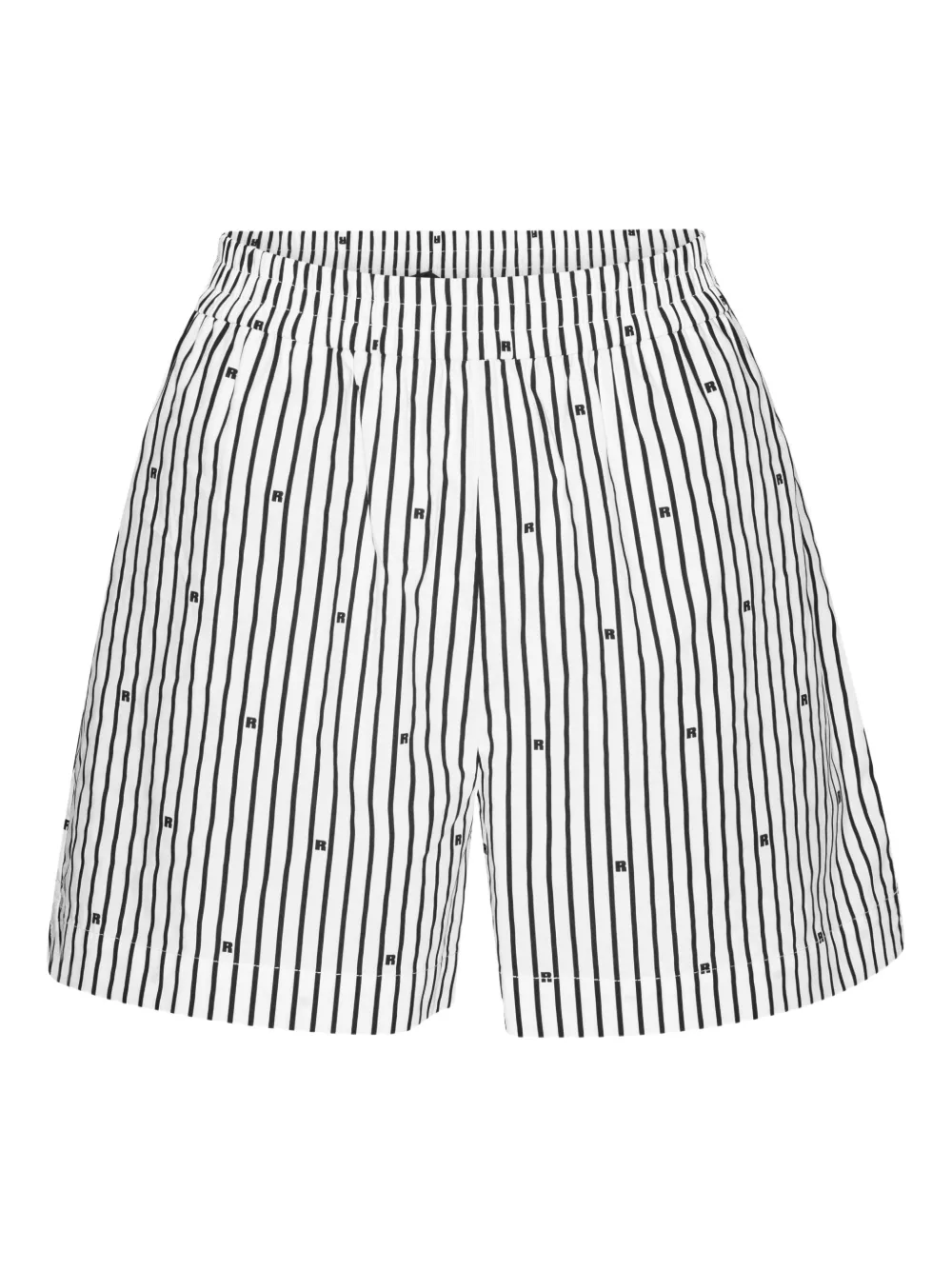 ROTATE BIRGER CHRISTENSEN striped shorts Wit