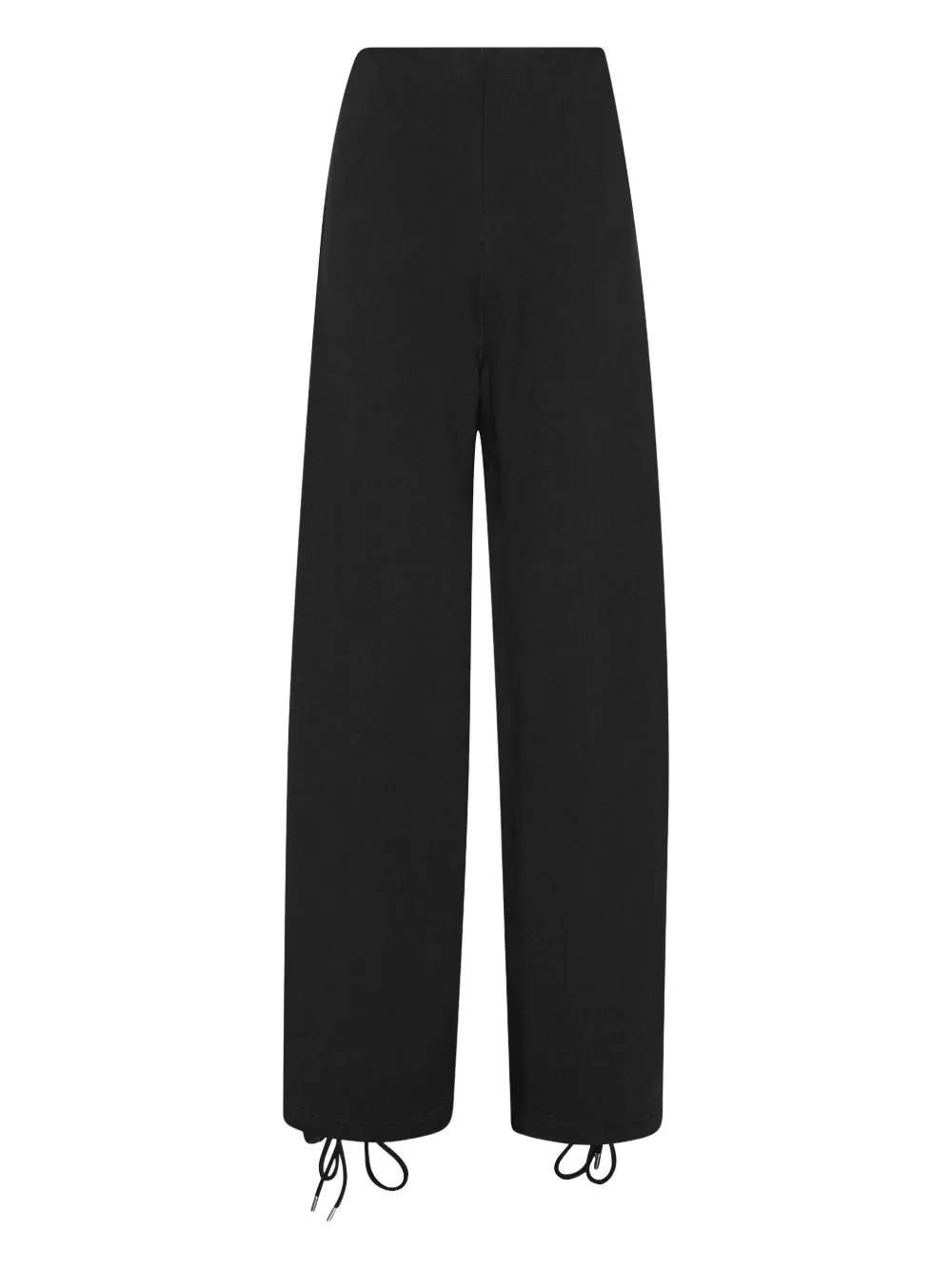 ROTATE BIRGER CHRISTENSEN lace-up detail track pants - Nero