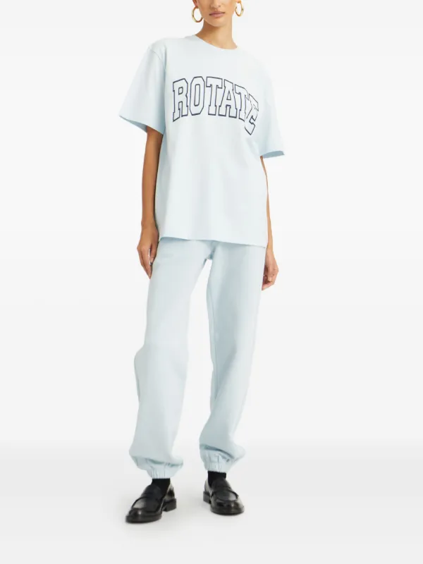【関税&送料込】Rotate Birger Christensen Truck Pants ROTATE BIRGER CHRISTENSEN トラックパンツ | ブルー | FARFETCH JP