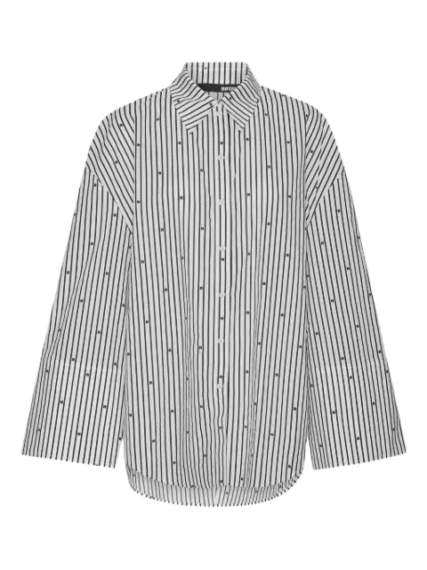 ROTATE BIRGER CHRISTENSEN stripe-pattern shirt