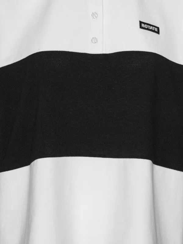 ROTATE BIRGER CHRISTENSEN Organic cotton-blend Polo Top