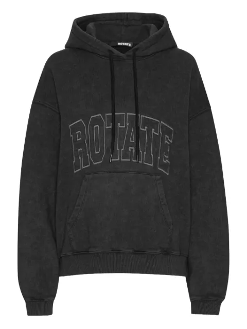 ROTATE BIRGER CHRISTENSEN embroidered logo hoodie