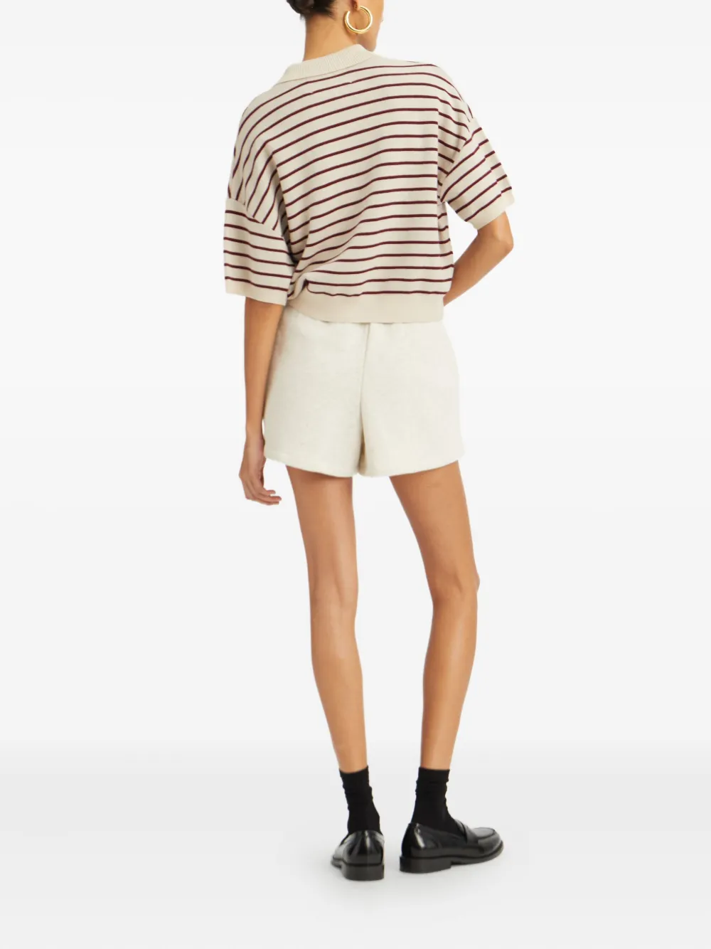 ROTATE BIRGER CHRISTENSEN Elastische shorts Grijs