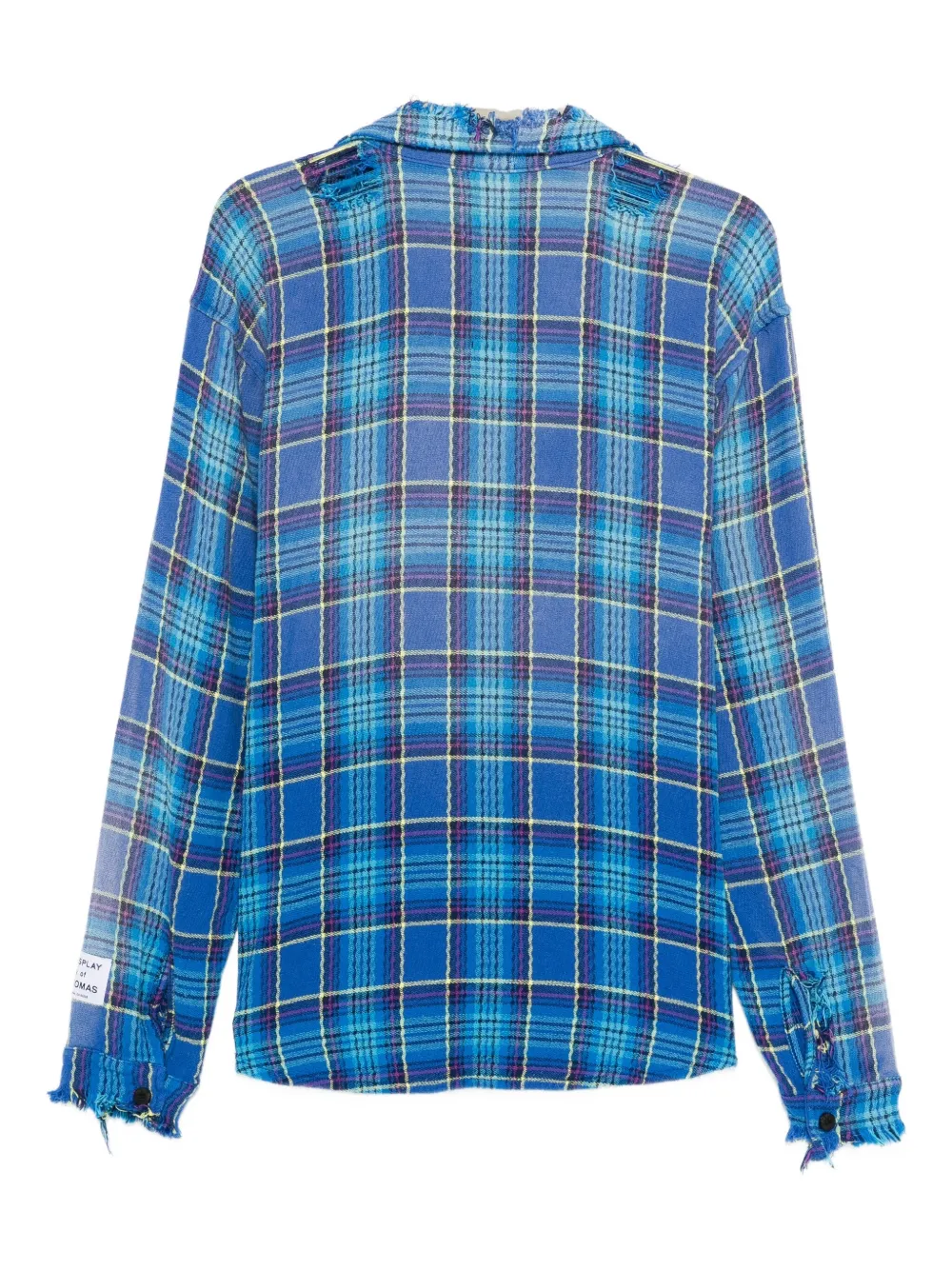 GALLERY DEPT. frayed plaid shirt | Women | Image 2