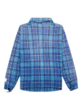 GALLERY DEPT. frayed plaid shirt - Blue